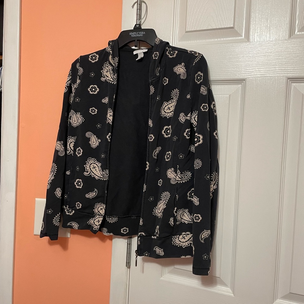 Black hoodie